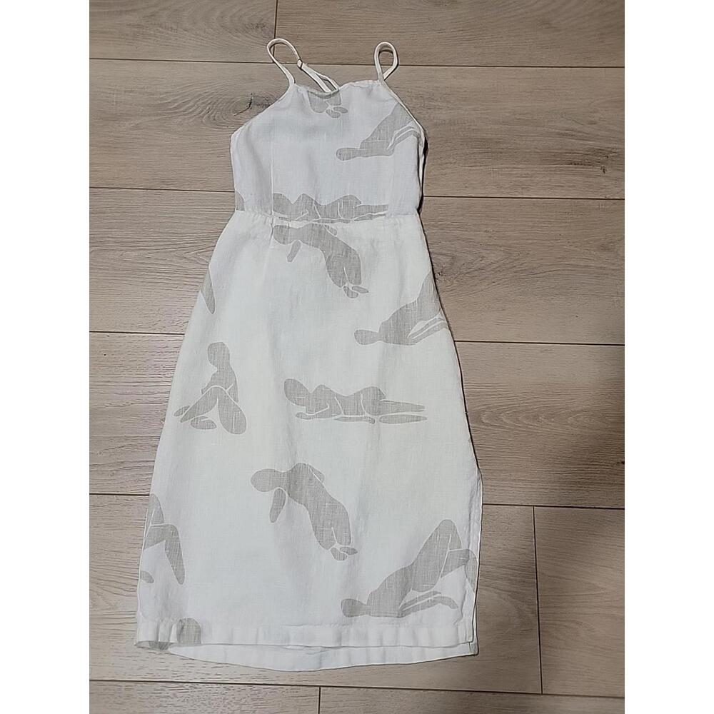 Paloma Wool Carlota III Dress 34/XS 100% Linen Backless #A - Picture 6 of 16
